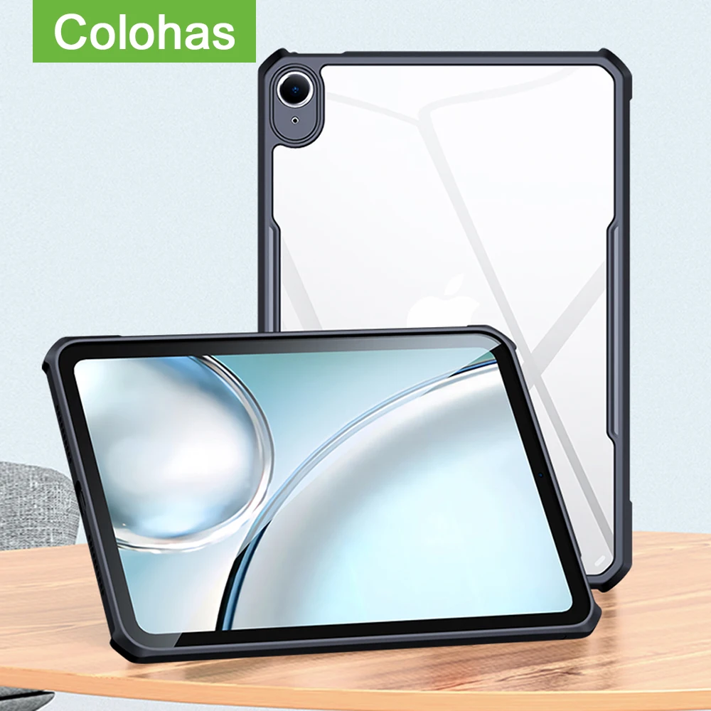 

Для iPad Mini 6 2021, чехол, подушка безопасности, бампер, чехол для iPad Mini 6, анти-осенний чехол для планшета, для Apple iPad Mini6, прозрачный чехол