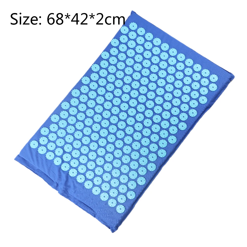 1pc Royal Blue Массажная подушка акупрессура коврик для тела голова ноги снимает стресс боль Акупунктура йога коврик подушка Горячая поддержка Прямая поставка - Цвет: 1pc Royal Blue