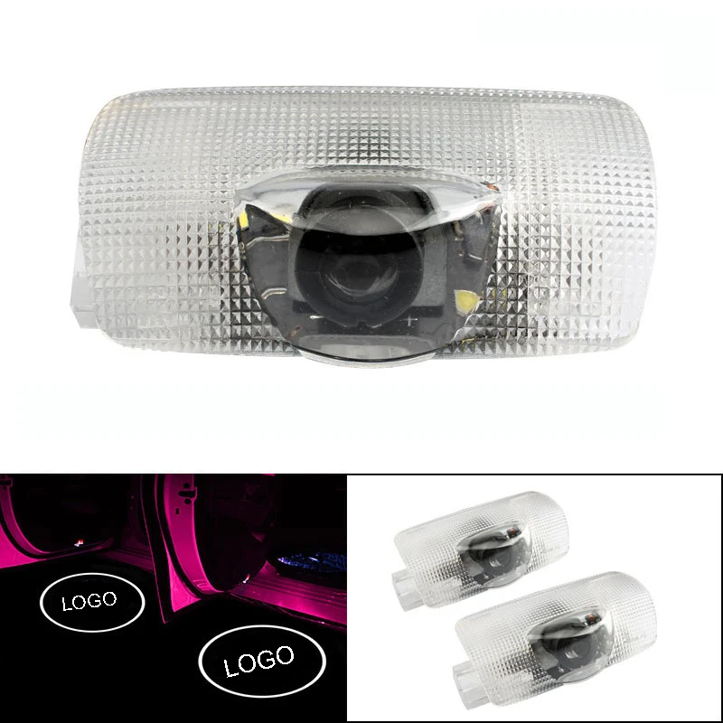 2 предмета автомобиля светодиодный двери логотип светильник лазерный проектор