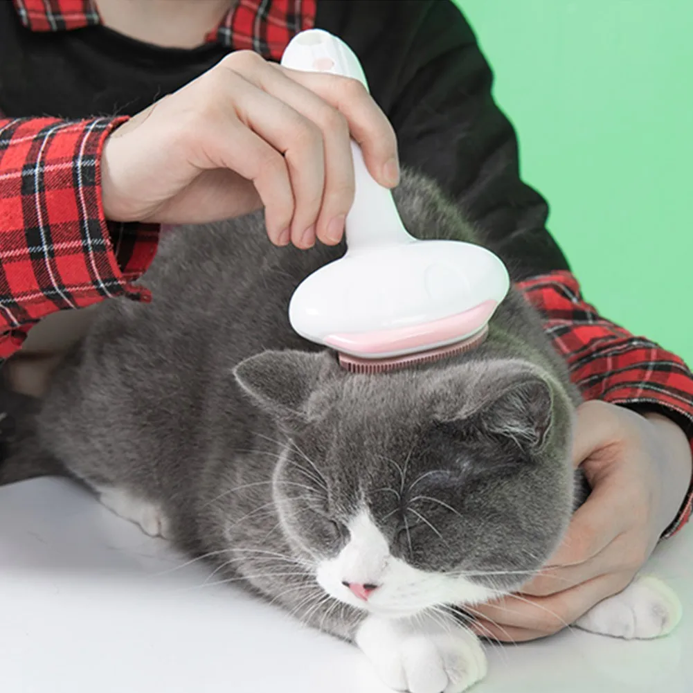 

Pet Hair Removal Comb Grooming Cats Comb Pet Products Cat Flea Comb Pet Comb for Dogs Grooming Toll Automatic Hair Brush Trimmer