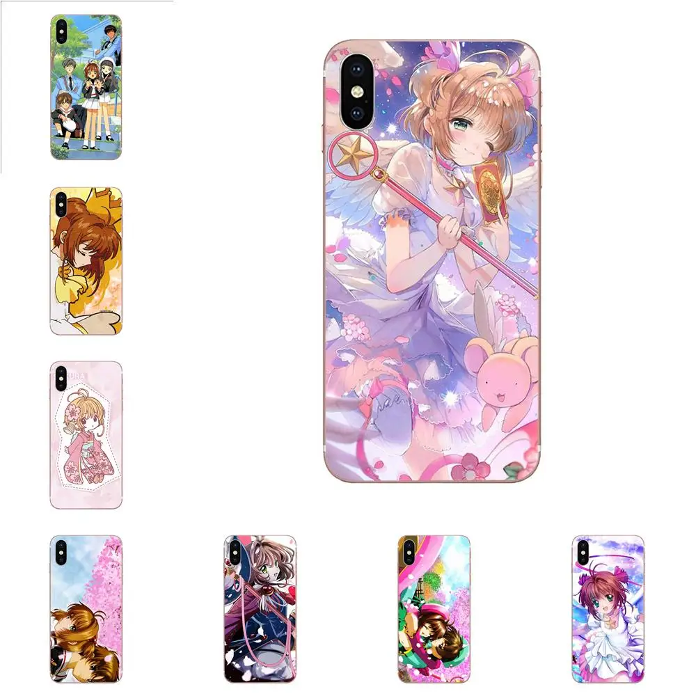Искатель карт Sakura Cardcaptor для Galaxy Alpha Note 10 Pro A10 A20 A20E A30 A40 A50 A60 A70 A80 A90 M10 M20 M30 M40 |
