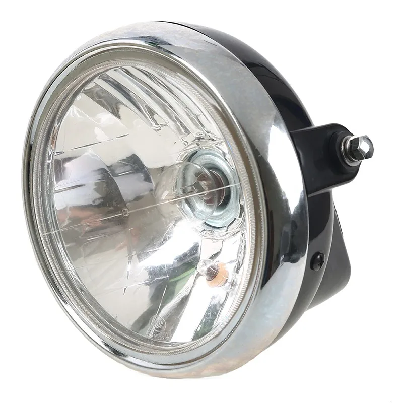 Передняя фара POSSBAY 7 дюймов для мотоцикла лампа Янтарная Suzuki EN125 Yamaha Kawasaki Honda