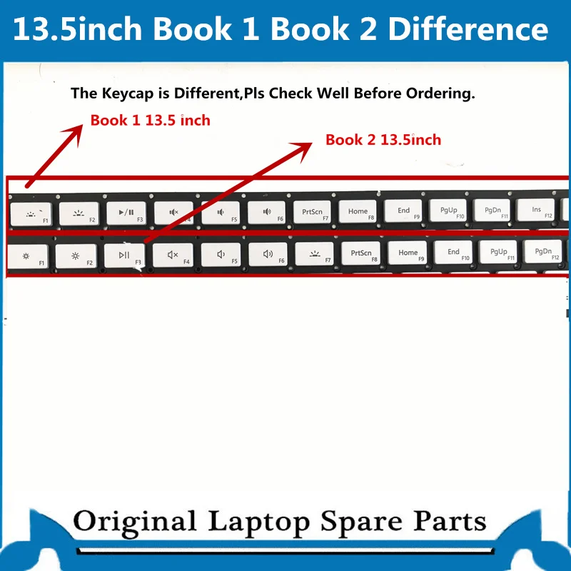 Оригинальная немецкая клавиатура для Surface Book 1 2 1703 1705 1704 версия Azerty 13 5 дюйма