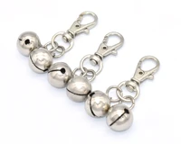 silver tiny jingle bells christmas bells swivel clasps jewelry design pet collar bell charms holiday bells bell decoration