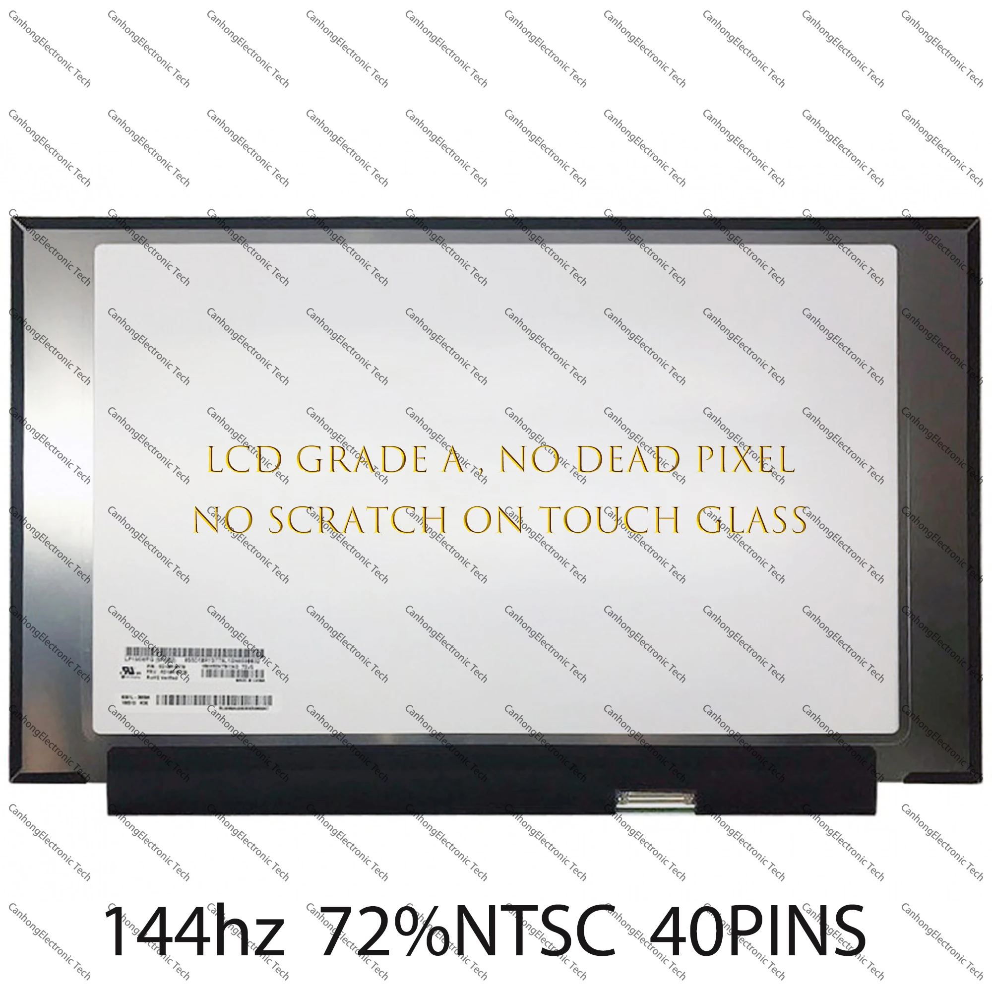  - 1920*1080 FHD IPS,   LP156WFG-SPB2, LP156WFG-SPB3, 144 , 72%, NTSC, 40 