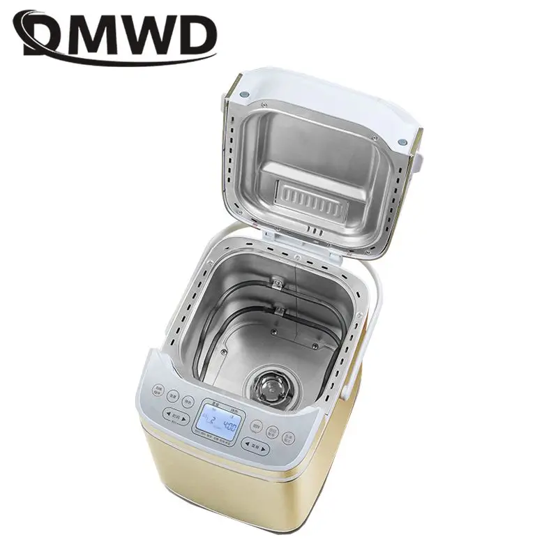 DMWD домашняя интеллектуальная хлебопечка автоматическая жаровня сделай сам