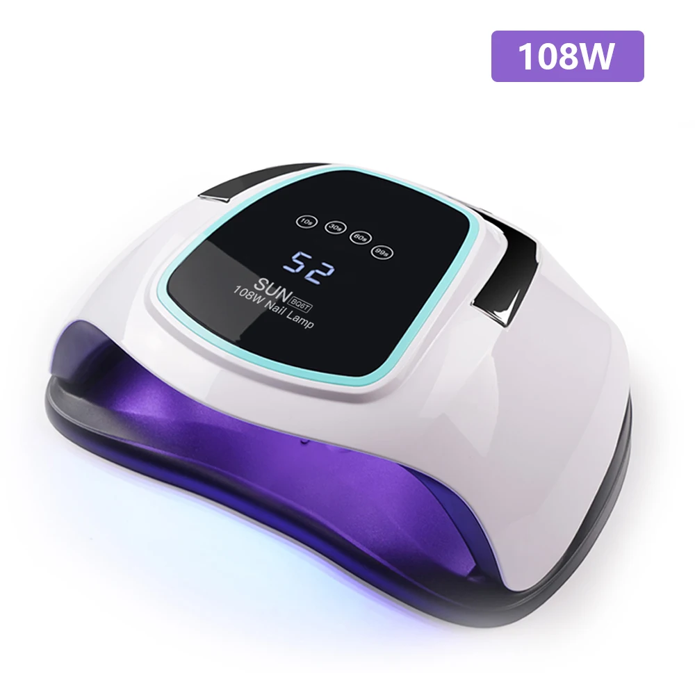 SUN BQ6T 108 ВТ УФ светодиодный светильник для ногтей Сушилка Сушка маникюра гель