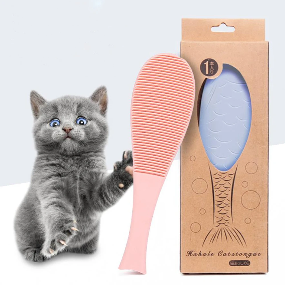 Милая Рыба форма собака кошка расческа для волос гребни ухода за шерстью
