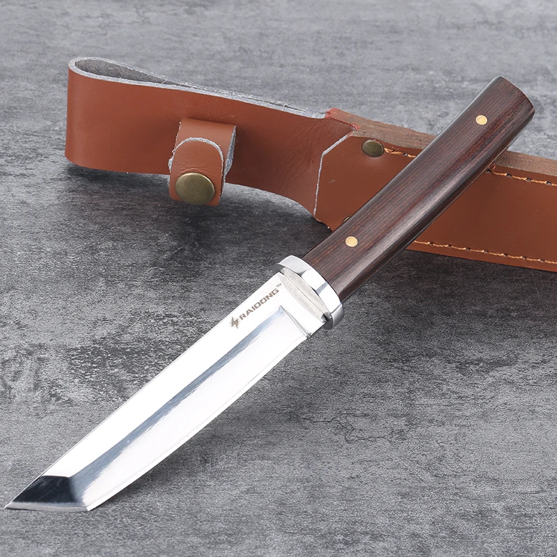 

Нож с фиксированным лезвием из нержавеющей стали RAIDONG Cannon 440C