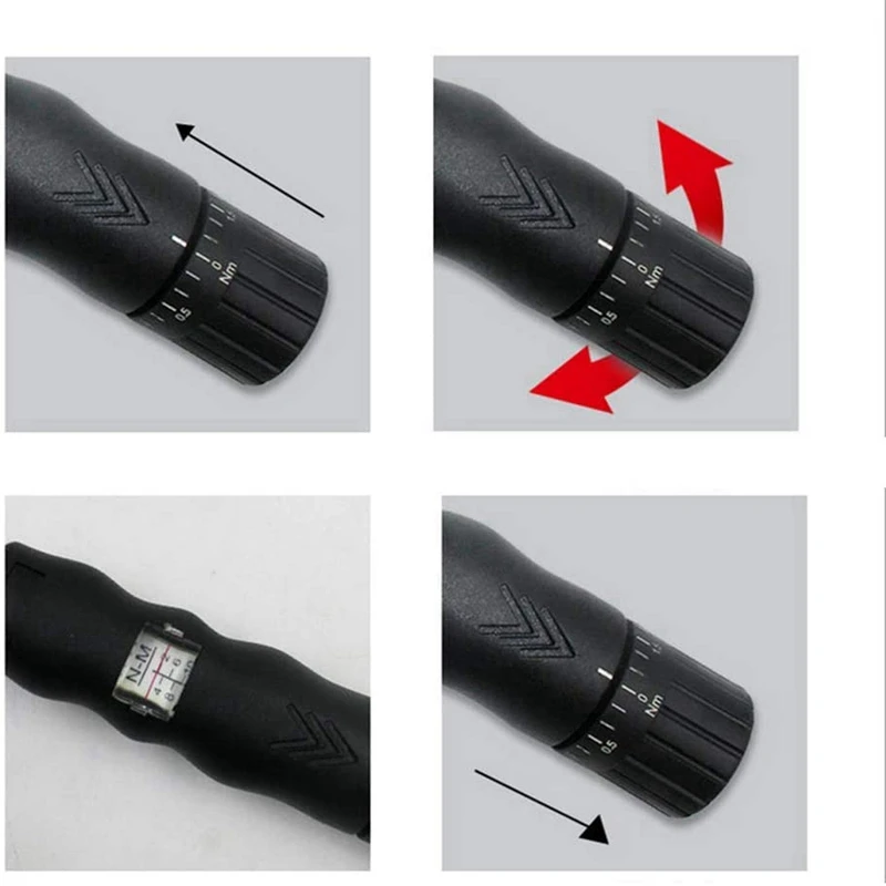 

1/4 Inch Preset Torque Wrench Set Torque 2-14NM Bicycle Torque Tool