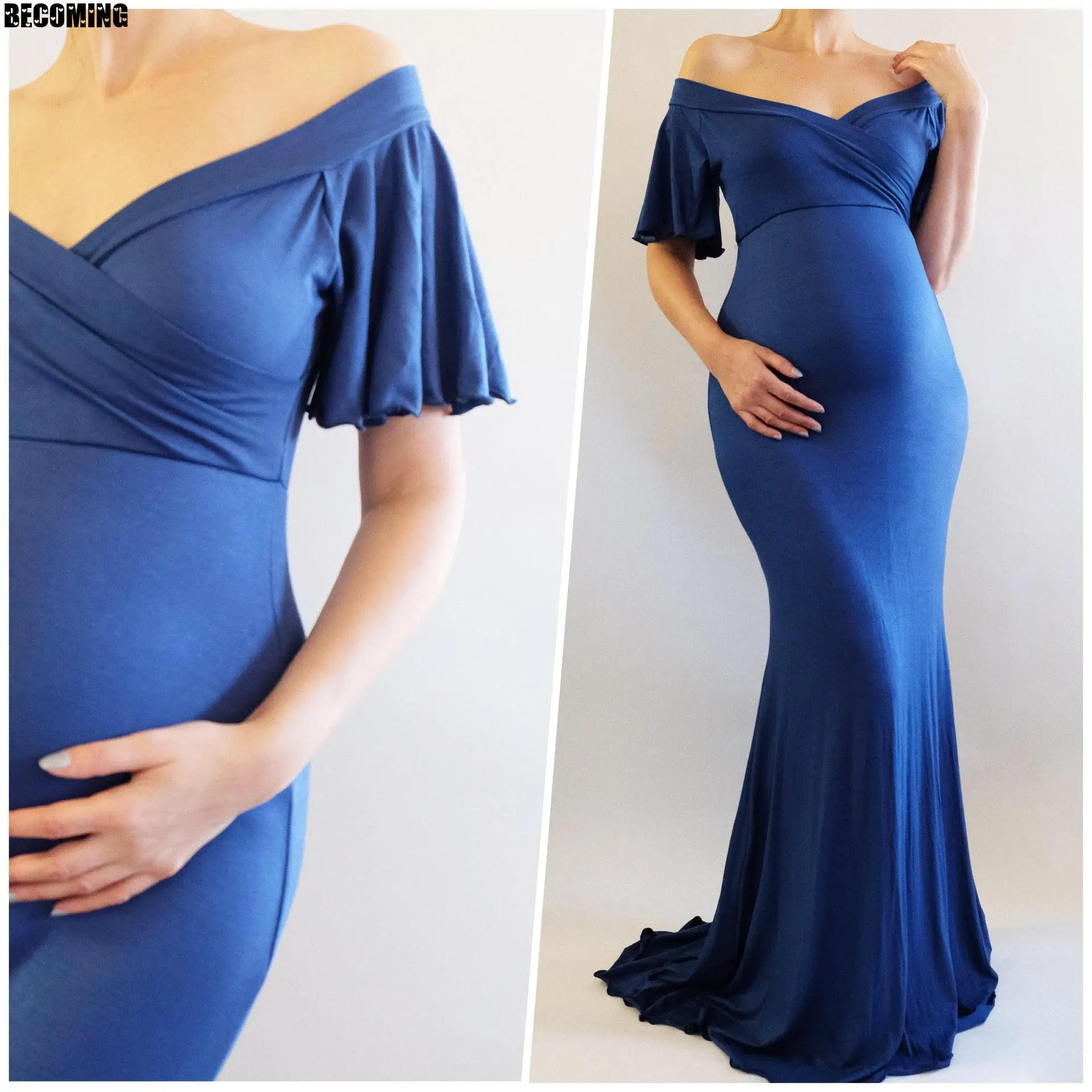 Платье для беременных фотосъемки платья детского душа платье женщин