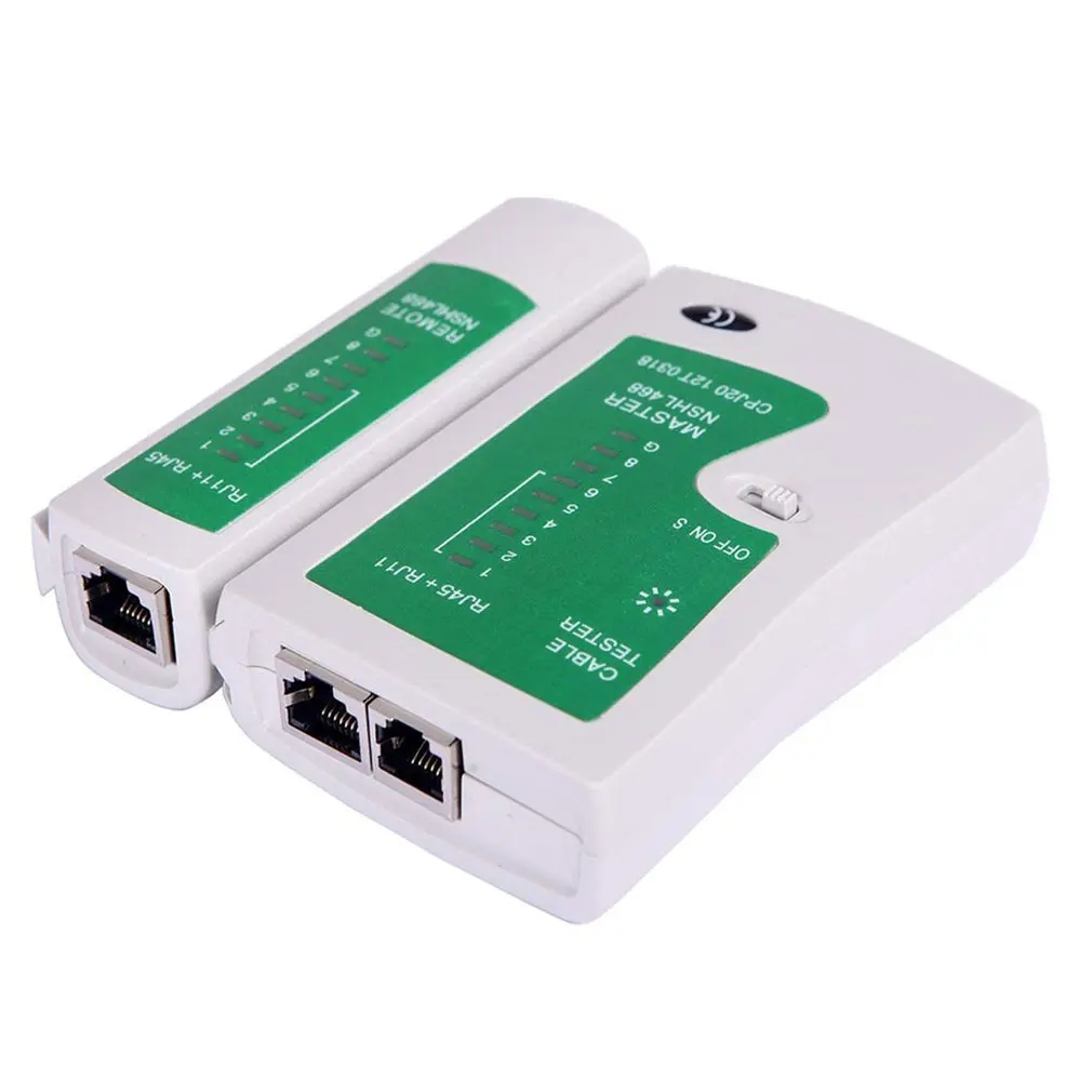 Тестер сетевого кабеля Lan тестер Rj45 Cat5 Utp Ethernet инструмент 6 E Rj11 8P портативный
