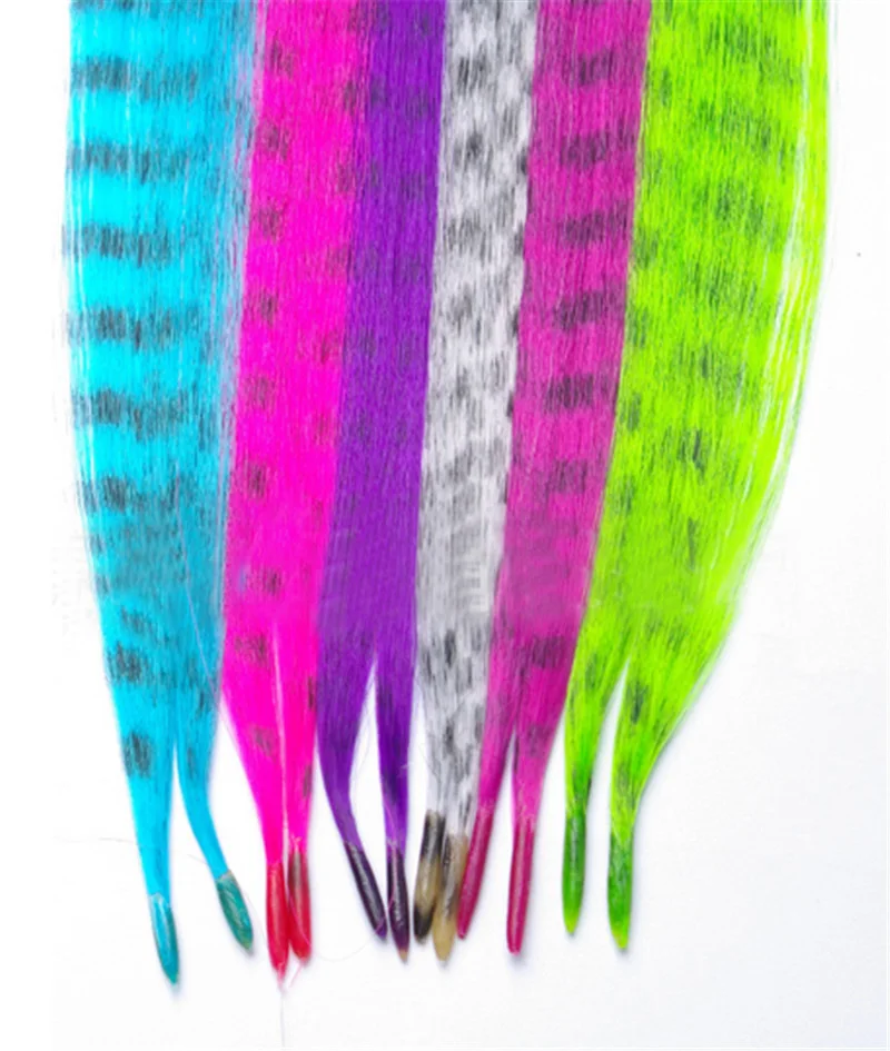 240 шт. хорошее качество синтетический головной убор наращивание волос 14 дюймов