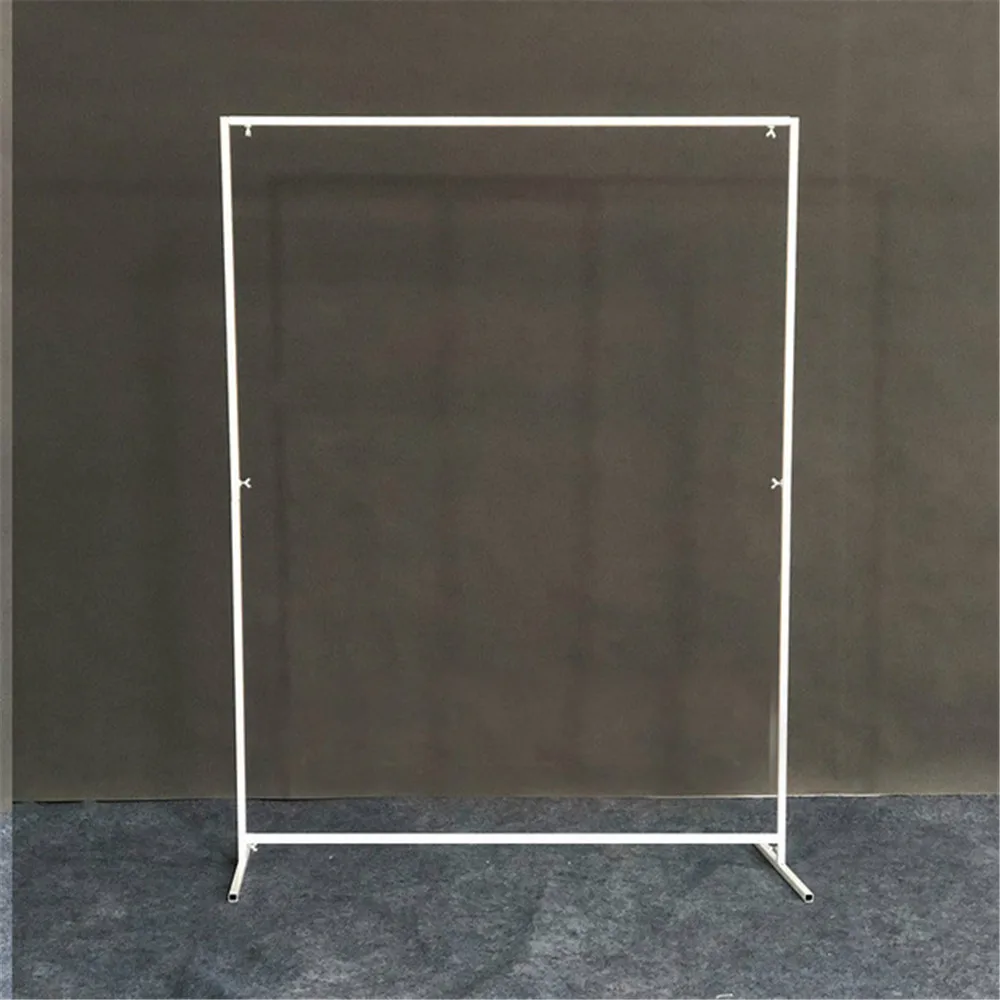 

Gold White Wedding Arch Background Frame Wrought Iron Flower Stand Custom Home Birthday Party Background Wall Decorative Shelf