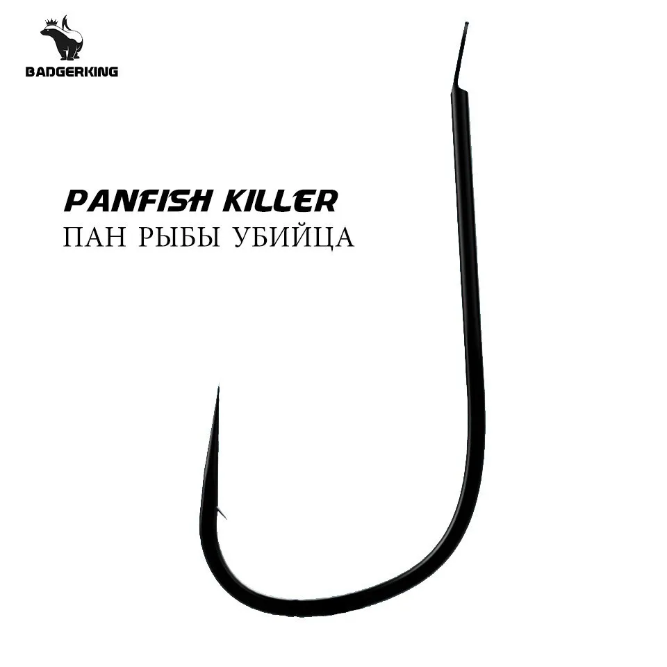 

50pcs/ lots tiny fishing hooks for panfish perch trout sunfish bluegrill crucian barbed and no barb fishhook for stream fishing