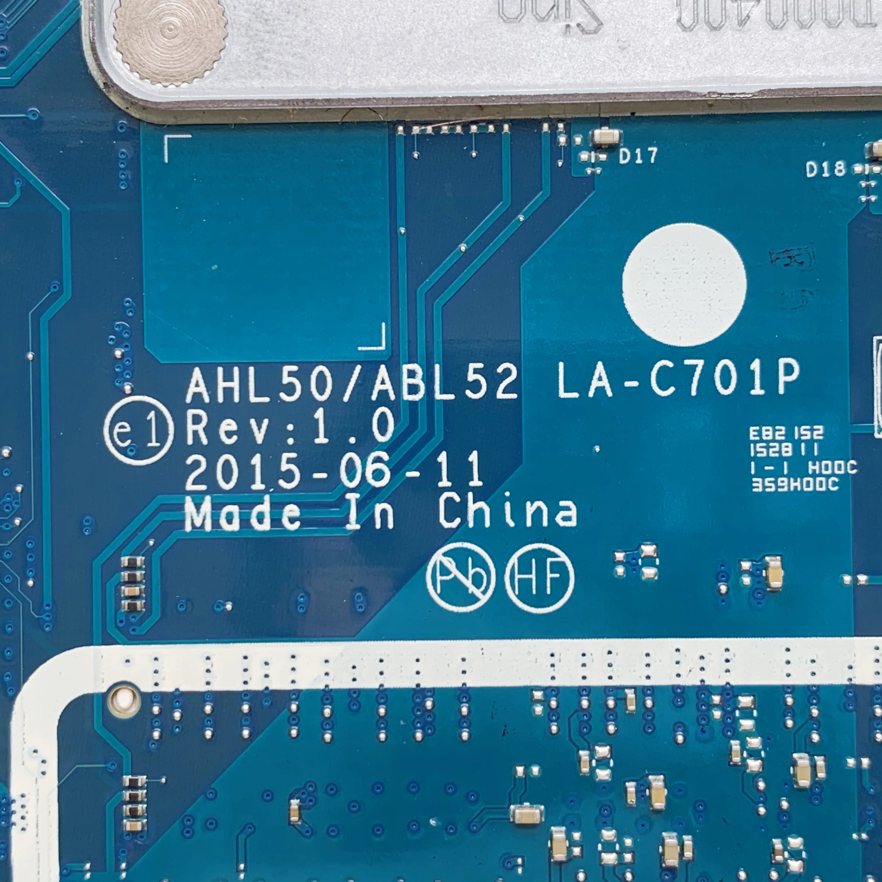 SZWXZY для HP 250 G4 15-AC 15-AY материнская плата ноутбука с процессором I3-5005U 822041-601 822041-001