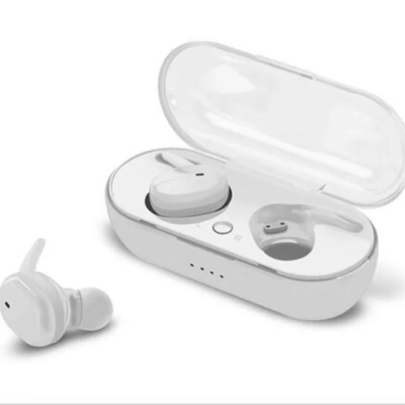 Y30 white TWS, беспроводные Bluetooth наушники 5,0 дюйма, беспроводная bluetooth гарнитура, наушники, беспроводные стерео наушники с микрофоном, портативные беспроводные наушники - Цвет: Y30 white