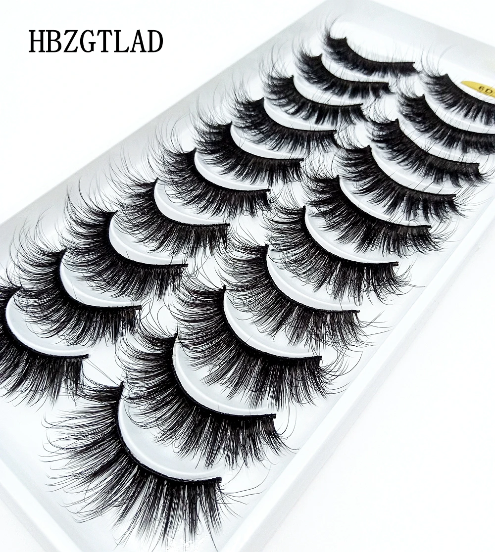 

2019 Новые 10 пар 100% норковые ресницы 3D натуральные накладные ресницы 3d норковые ресницы Мягкие Накладные ресницы набор для макияжа Cilios 54