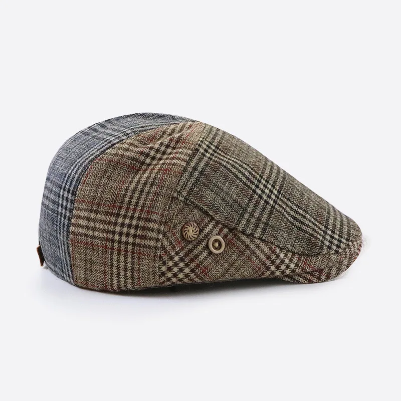High Quality Retro Beret Men Wool Cap Gentlemen Spring Autumn Winter Hat