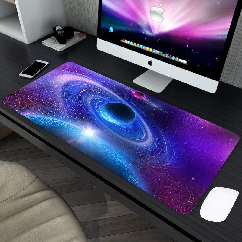 

Planet Mouse Pad Desk Mat Office Carpet Computer Gaming Keyboard Pc Mats Pads Cute Accessory Kawaii Mousepad Speed