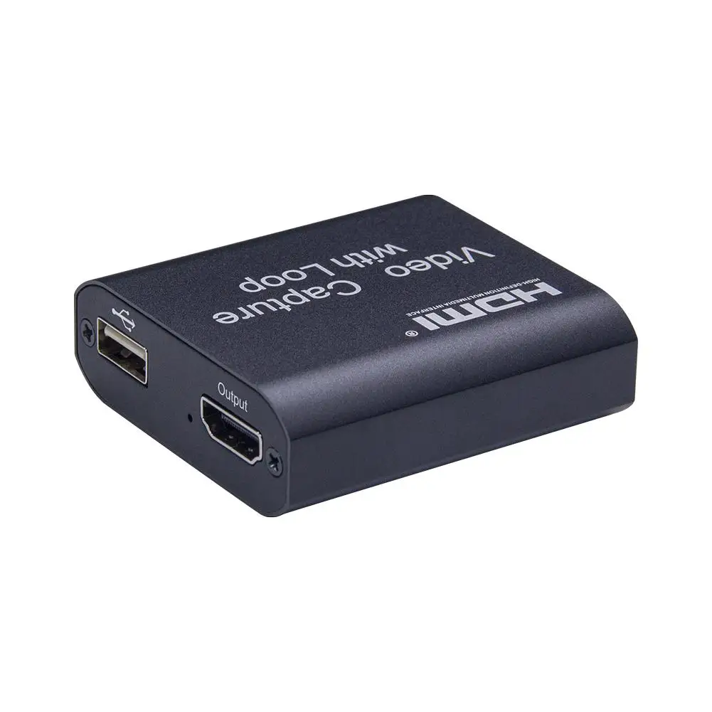 4K видеозаписывающая карта HDMI к USB 3 0 Placa De Video Recorder Box для прямой трансляции видео