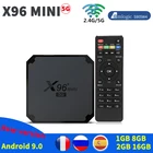 Мини-ТВ-приставка X96, Android 9,0, Amlogic S905W4, 2,4 ГГц