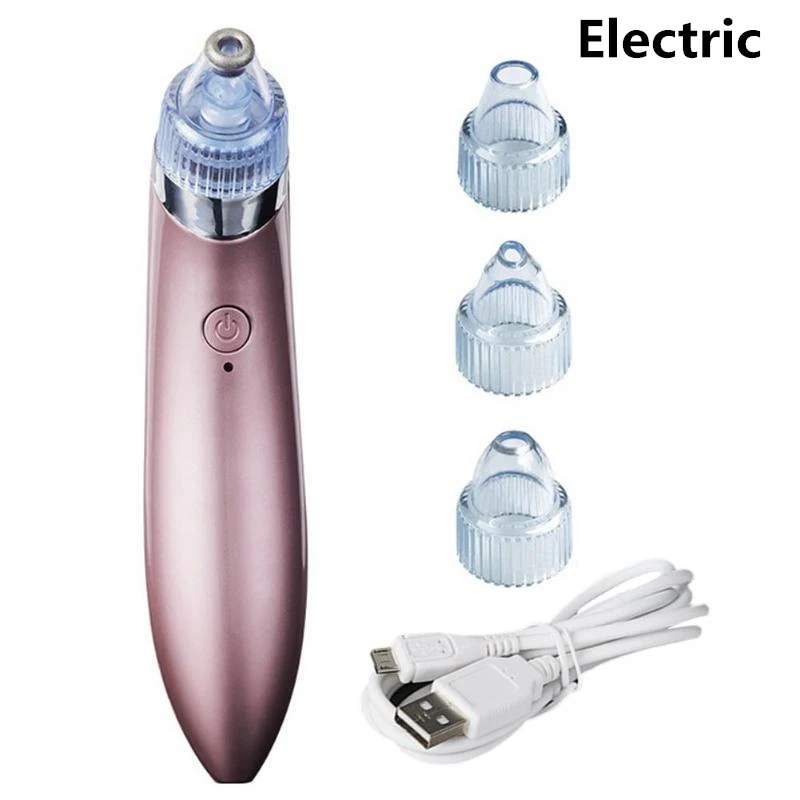 2 Modes Electric A Pore Cleaner Blackhead Remover Vacuum Electric Nose Face Black Dot Dermabrasion Deep Cleansing Skin Care Machine Beauty Tool - Цвет: 2 Modes Electric A