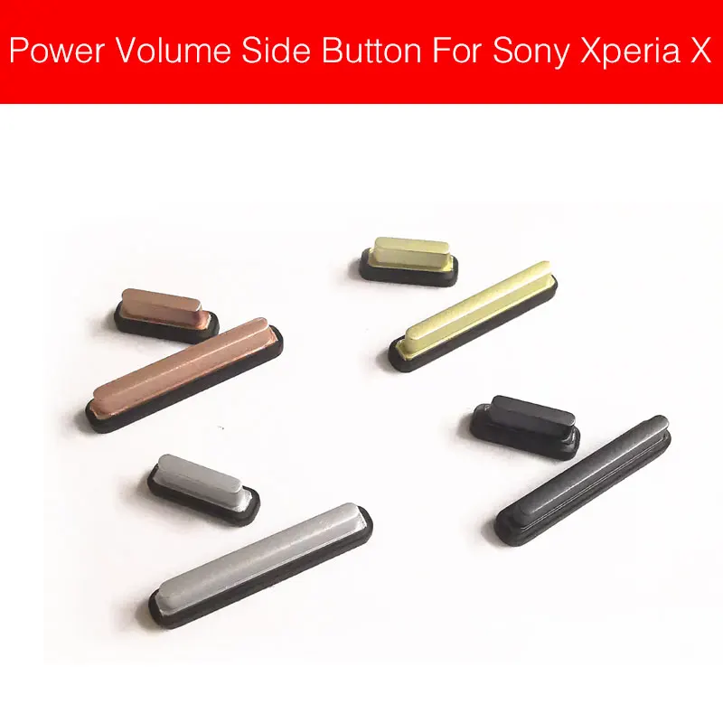 

Volume Power Switch Side Button For Sony Xperia X F5121 F5122 On/off Power Volume Side Keypad Replacement Repair Parts