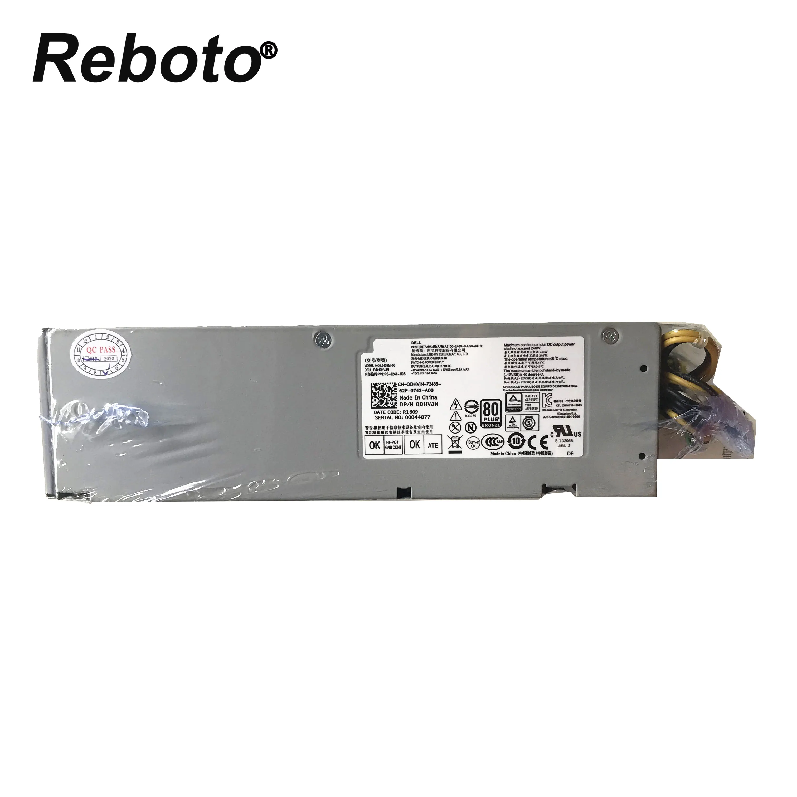 CN 0DHVJN L240EM 00 для DELL Optiplex 3040 5040 7040 240W источник питания 8 + 4 Pin 100% протестирован Быстрая