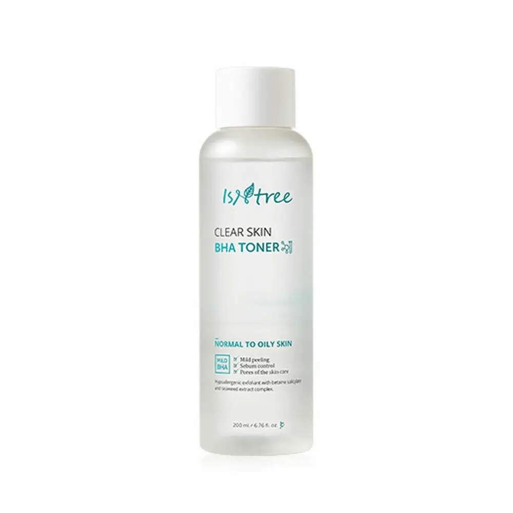 Тоник Isntree для очищенной кожи BHA 200 мл лечение акне эссенция уход за кожей