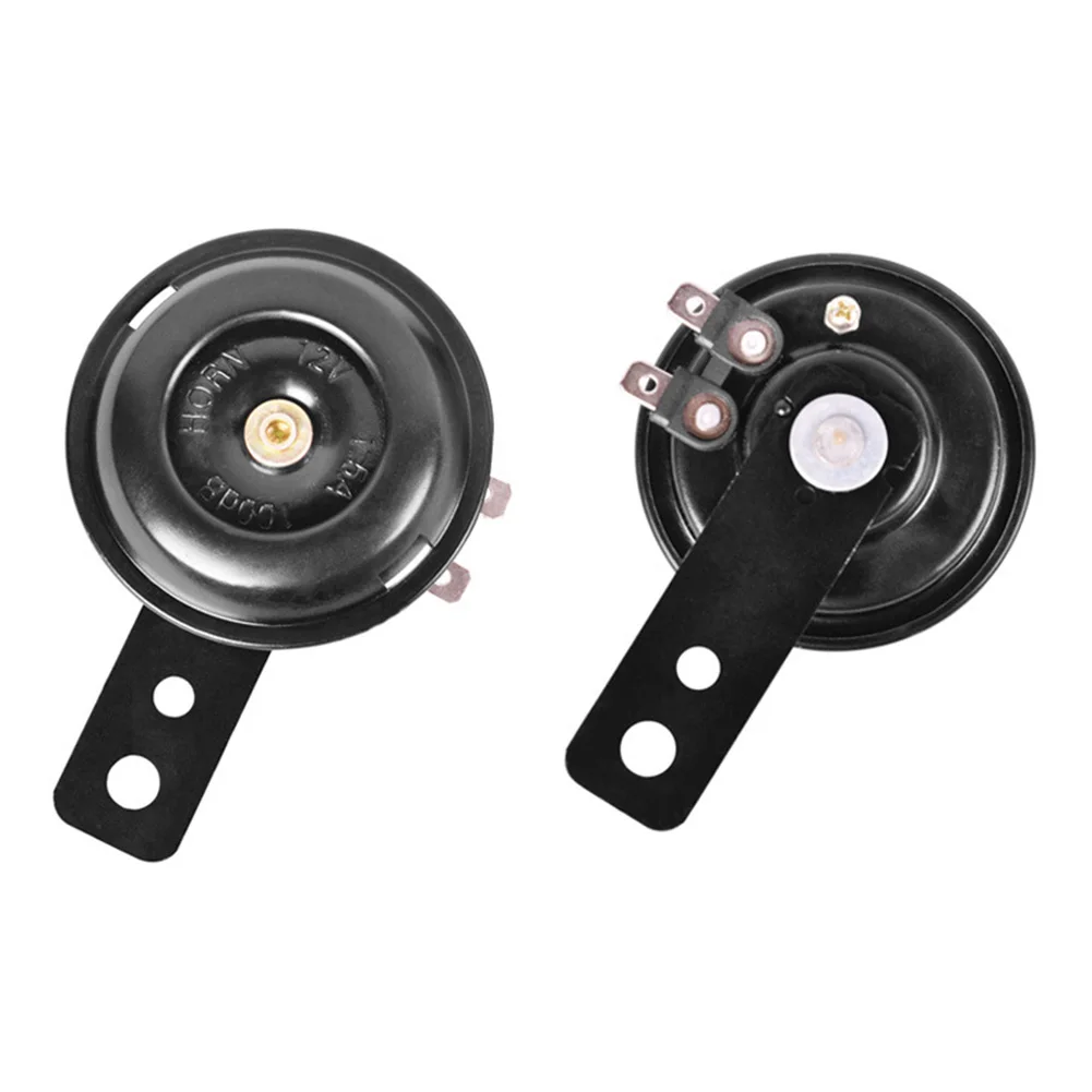 Универсальный гудок для мотоцикла комплект 12 В/48 В 105дБ круглый громкий штекер