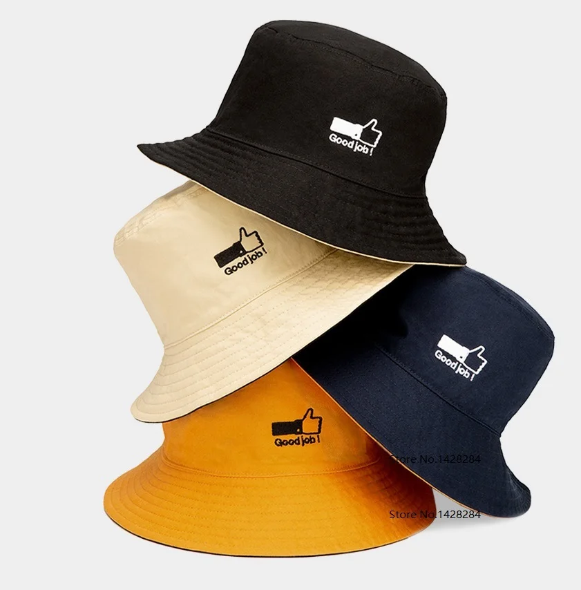 Qimian двухсторонняя двухцветная Простая мужская и женская рыболовная шляпа летняя