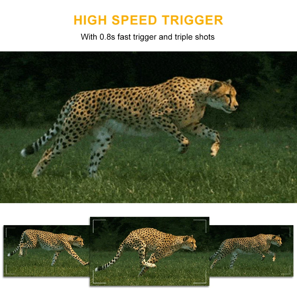 Охотничья камера ночного видения уличная Водонепроницаемая IP56 s 1080P 12MP фото 940NM