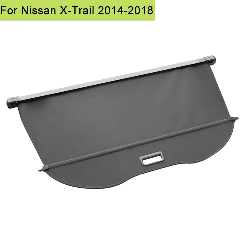 

Car Interior Rear Trunk Cargo Luggage Cover Security Shade Shield Curtain Retractable Cargo Cover For Nissan X-Trail 2014-2018
