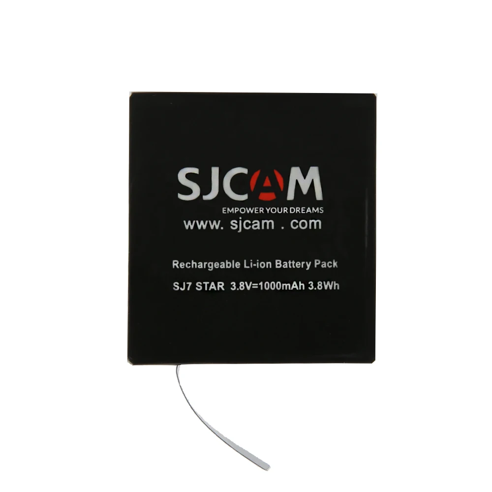 Двойное зарядное устройство SJCAM SJ7000 + батареи SJ6000 SJ8000 1000 мА/ч литий ионный