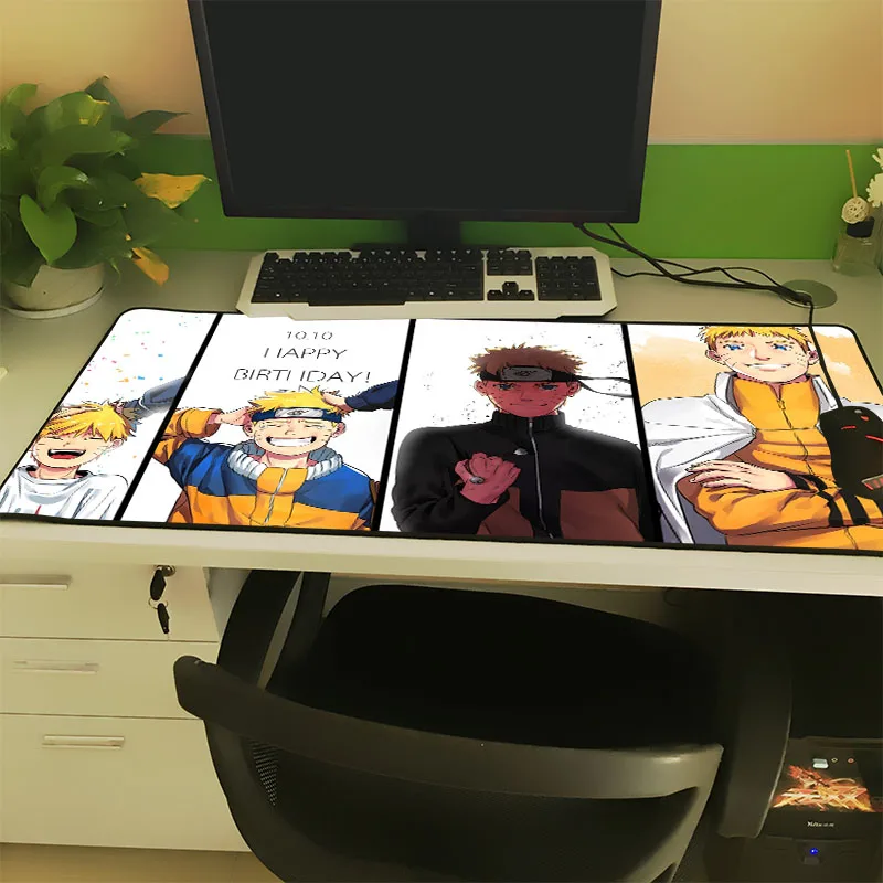 Коврик для мыши XGZ в стиле аниме большого размера резиновый Универсальный