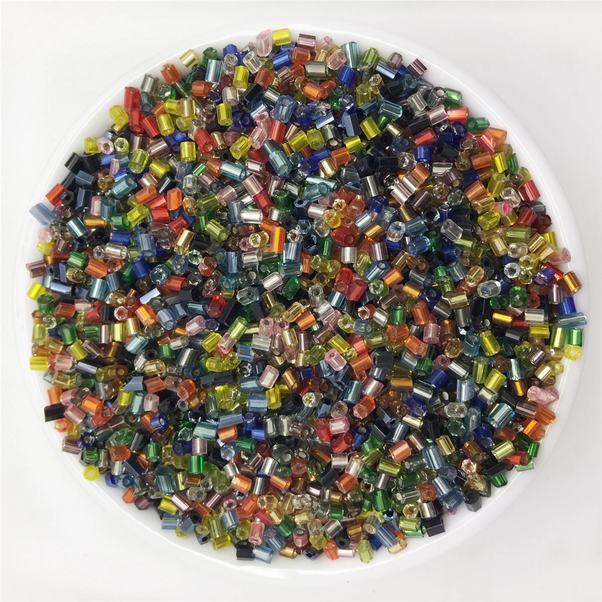 Бусины из чешского стекла разных цветов 2 х2 мм 1000 шт. | Украшения и аксессуары