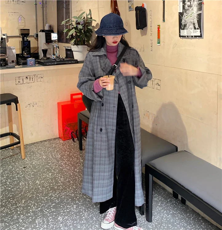 

Shot Fashion Ретро Свободный средней длины Rac