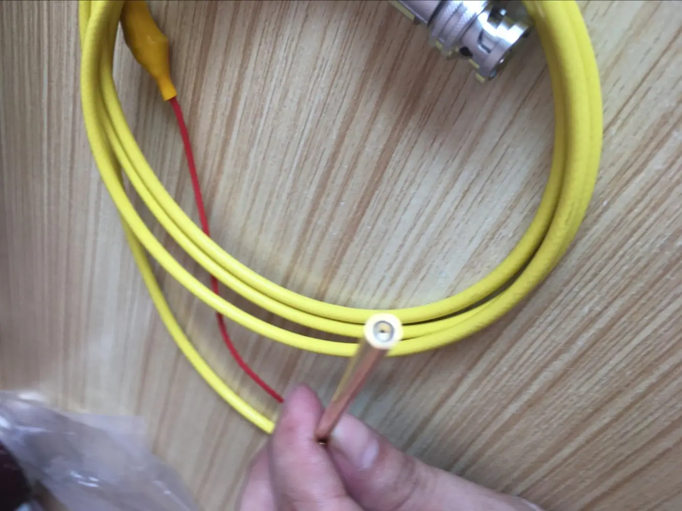 Коаксиальный высокочастотный испытательный зонд станция высокого давления стол