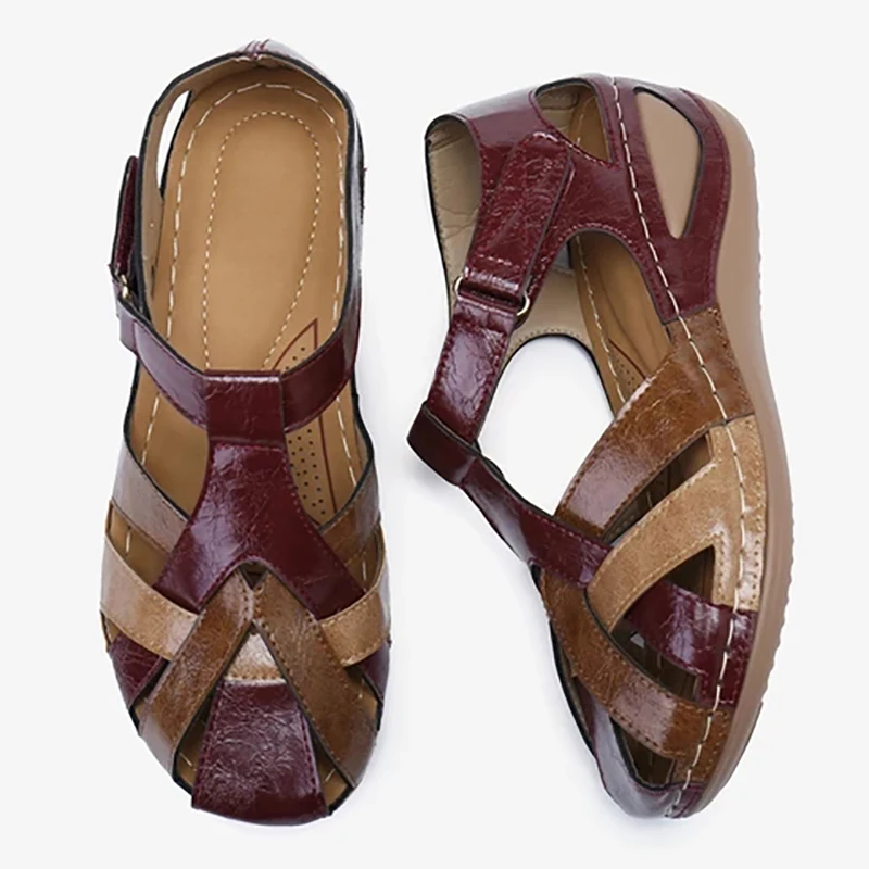 

Fashion Women Sandals Waterproo Sli On Round Female Slippers Casual Comfortable Outdoor Fashion Sunmmer Plus Size Shoes Women