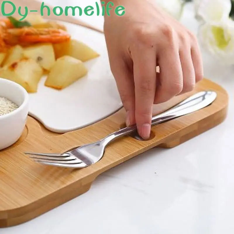 Набор керамической посуды в скандинавском стиле деревянная тарелка для приправ