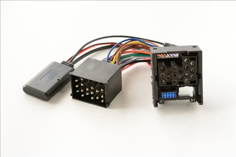 Bluetooth аудио AUX адаптер Кабели для BMW E46 E36 E39 E38 X3 X5 Z3 Z8 Min R5X круглый разъем 17 Pin старое