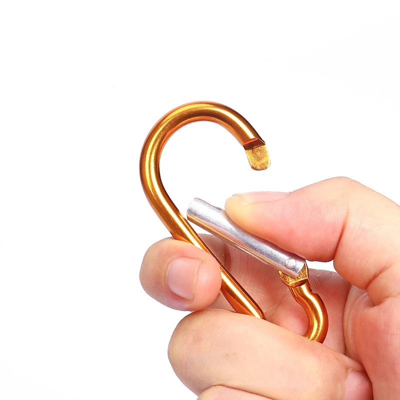 Карабины с пружинной застежкой карабин из алюминиевого сплава пружинный |