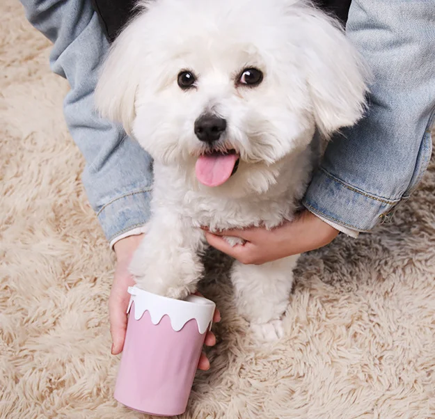 Портативная мягкая щетка для чистки кошек и собак| |