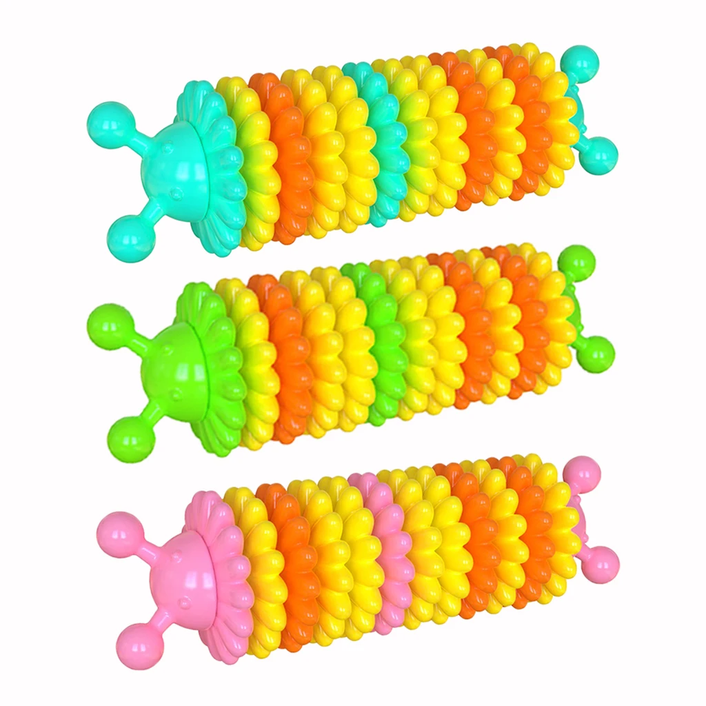 

Игрушка для жевания в форме гусеницы, щенка, собаки, моляр для чистки зубов, товары для домашних животных