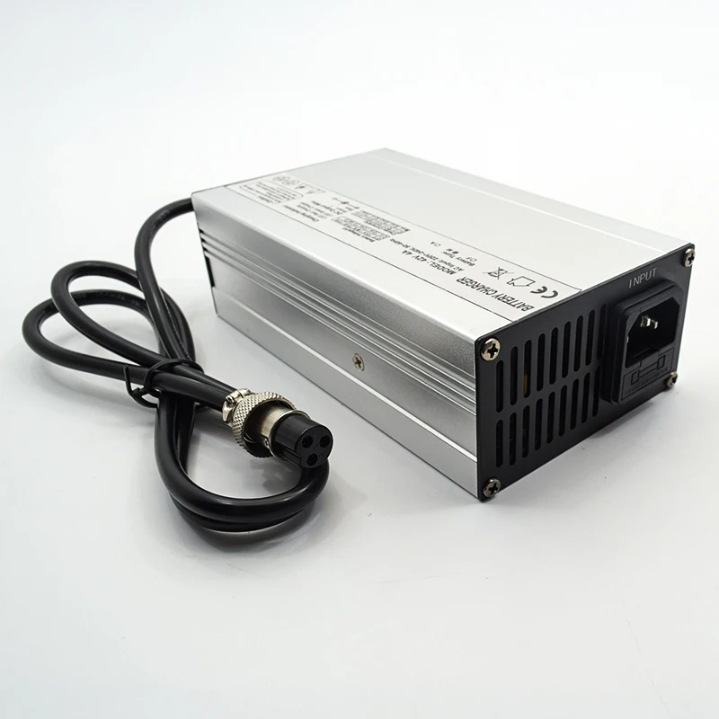 

42v power battery charger 4A output with Aluminum case