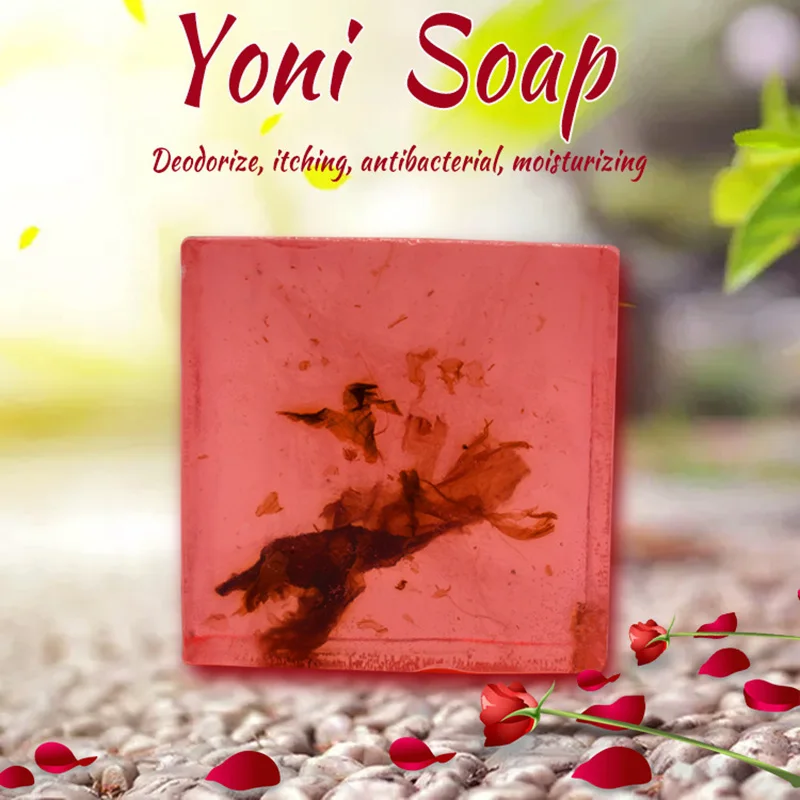 10 pcs Yoni Soap Aromatherapy Fragrant Facial Moisturizing Whitening Skin Cleansing Natural Petal Essential Oil Handmade Soap