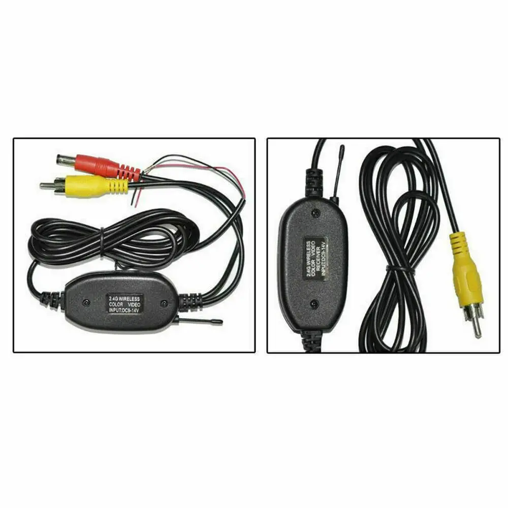 Парковки задним ходом резервного копирования монитор 2 4G Беспроводной RCA видео