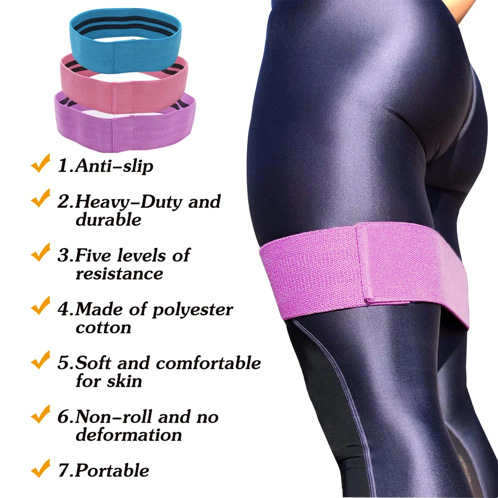 Высокое качество Упражнение круг группа Эспандеры для йоги Пилатес мышцы бедра