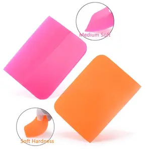 EHDIS 23 шт. оконная тонировка резиновый скребок углеволоконная виниловая скребка Стекло уборки Снега водный стеклоочиститель автомобиля наклейка упаковка инструмент